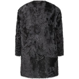 Brenda Jacket | Kalgan Lambskin Dark Grey