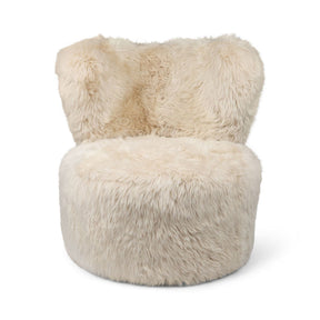 Skandi Round Chair Linen
