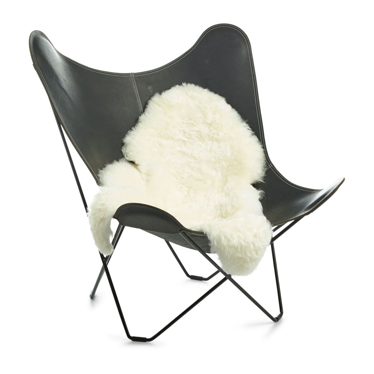 Icelandic Sheepskin | Natural Colors | Short Wool |  90-100 cm