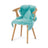 New Zealand Sheepskin | Long Wool | 100 cm Turquoise