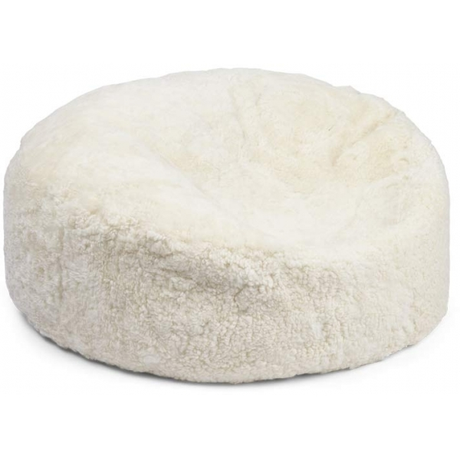 Round Sheepskin Bean Bag | Short Wool