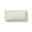 Moccasin Cushion | Doublesided | 28x56 cm White