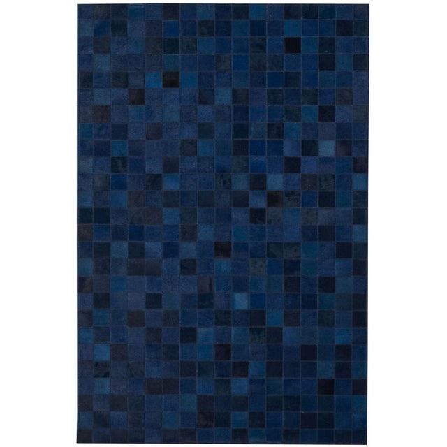 Cowhide Rug Venice | 170x240 cm Navy Blue