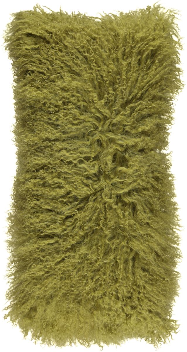 Mongolian Curly Cushion | 28x56 cm Treetop