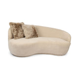 Cushion Cover | Long Wool | New Zealand | 40x40 cm Taupe