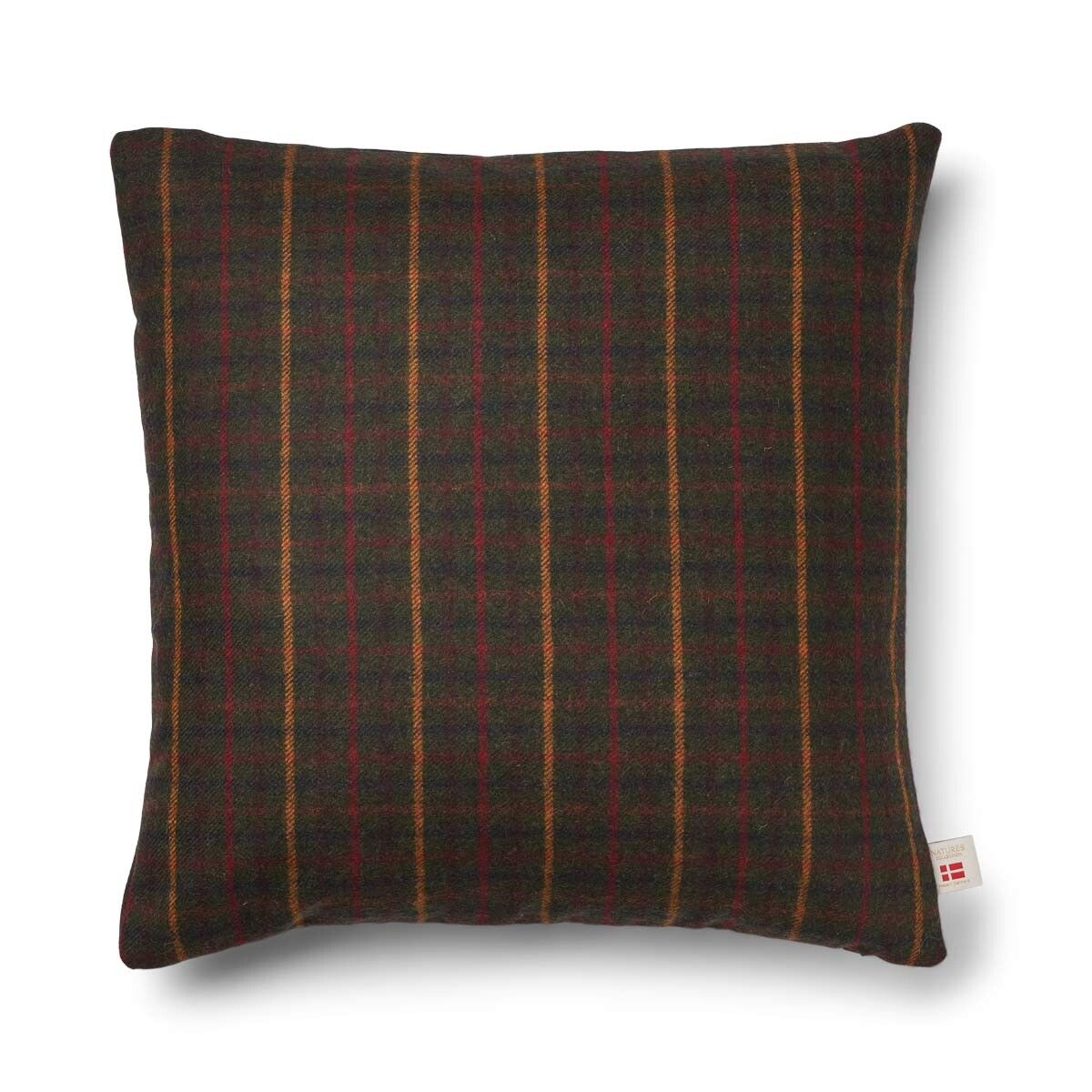 Doublesided Wool Cushion | 52x52 cm | 34x52 cm Kilberry Fir-Dark Green