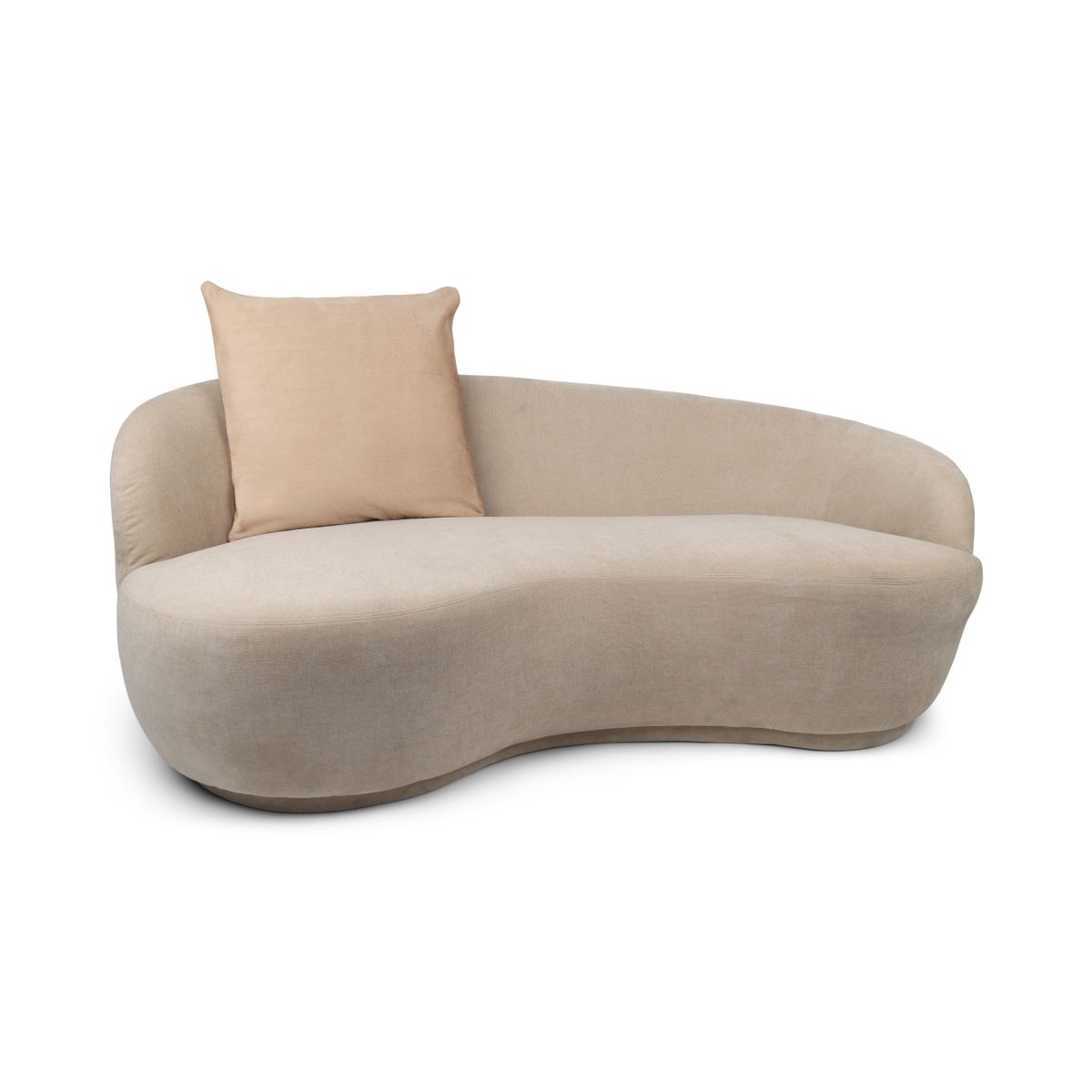 Premium Cowhide Cushion | Doublesided | Pattern  Beige