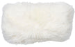 Long Wool Sheepskin Cushion | Doublesided | New Zealand | 25x50 cm Ivory