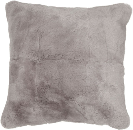 Rex Rabbit Cashmere Cushion | 45x45 cm | 60x60 cm Ash Grey