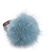 Ring Pom Pom Light Skyblue