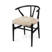 Long Wool Seat Cover | New Zealand | 40x40 cm