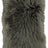 Long-Wool Sheepskin Cushion | 28x56 cm Hedge Green