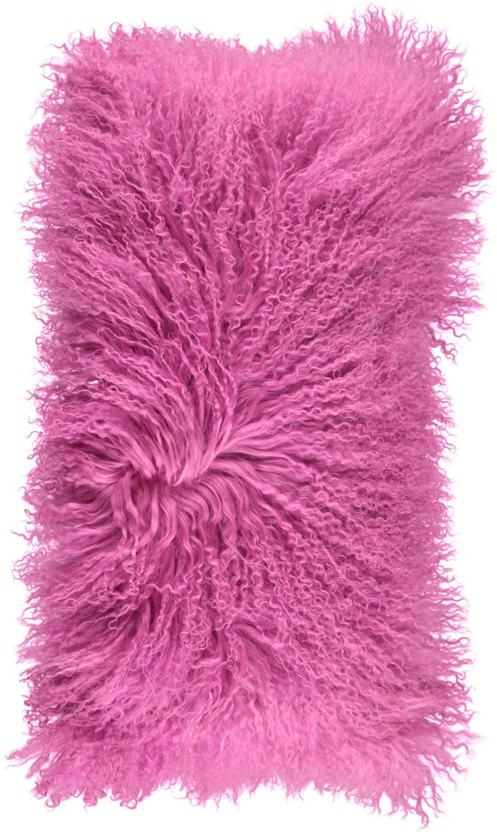 Mongolian Curly Cushion | 28x56 cm Malaga