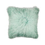 Sheepskin Cushion | Tibet | 50x50 cm Mint