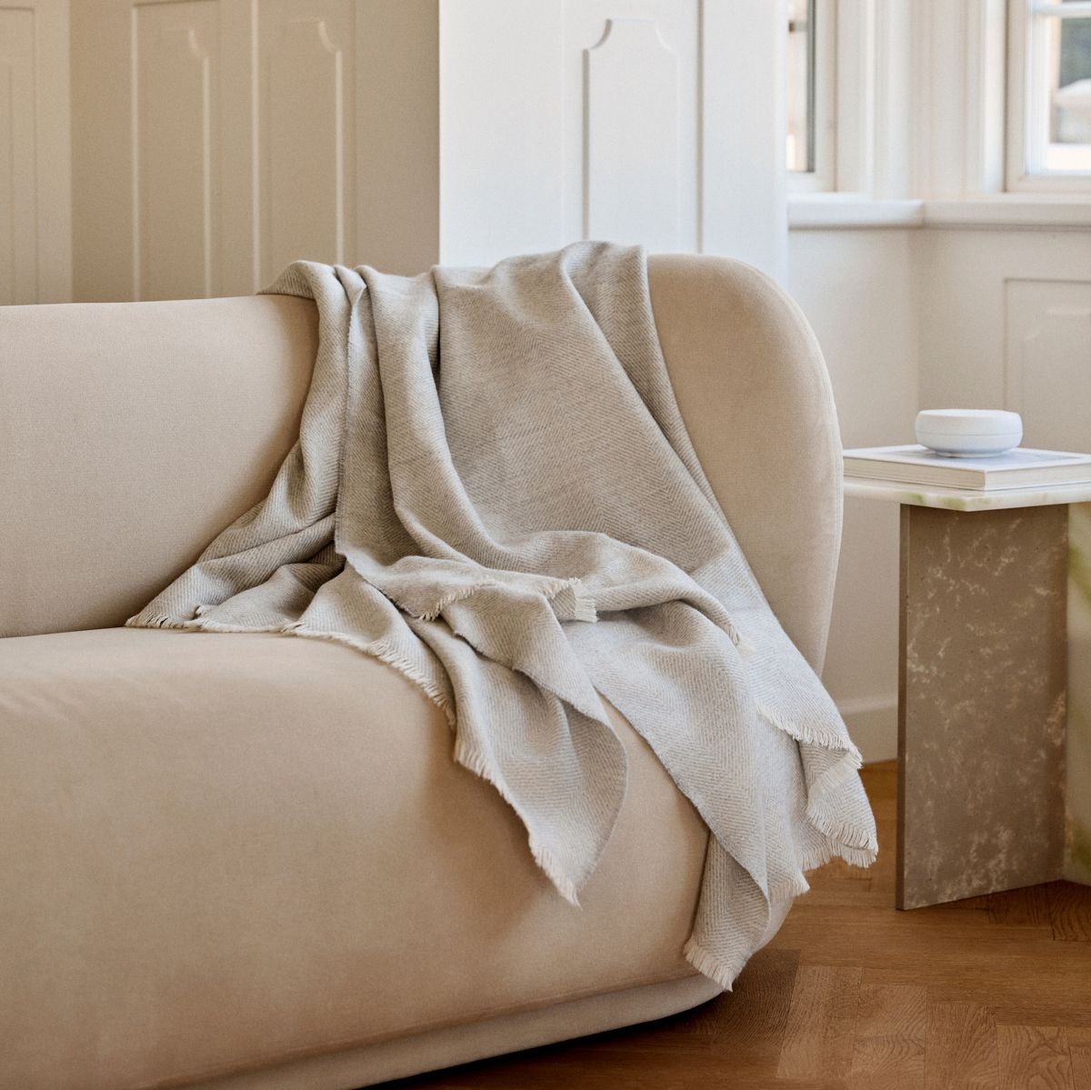 Sidsley Throw | 130x200 cm Dark Brown