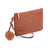 Helene Clutch Leather Brown