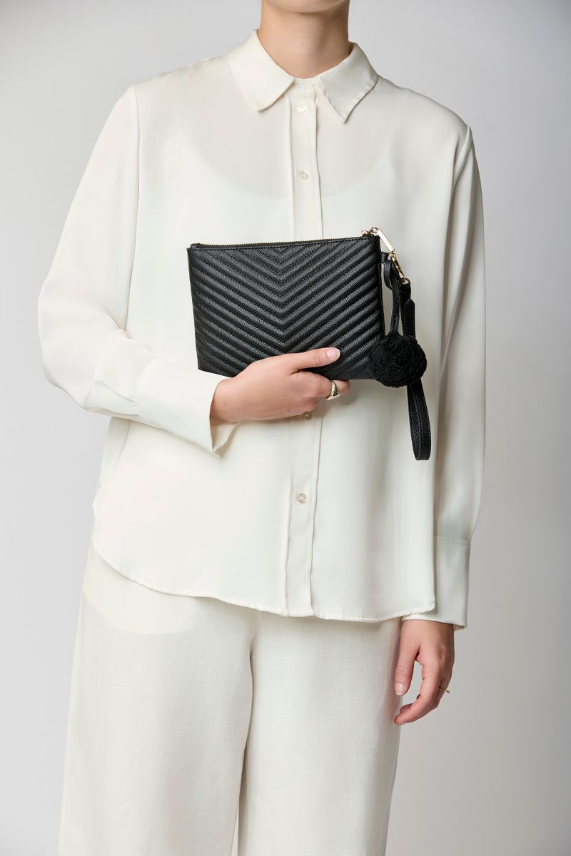 Helene Clutch Black