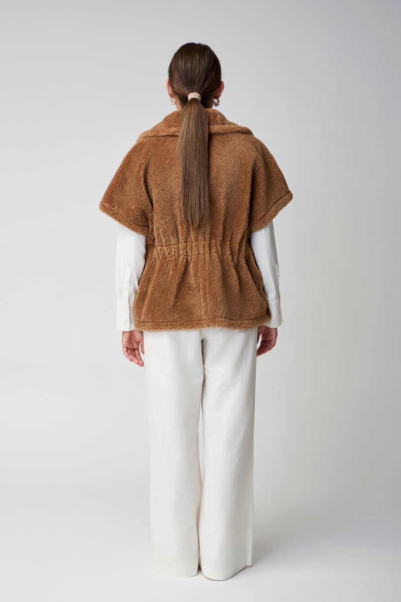 Elvira Poncho Taupe