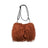 Jasmin Muff Bag Leather Brown