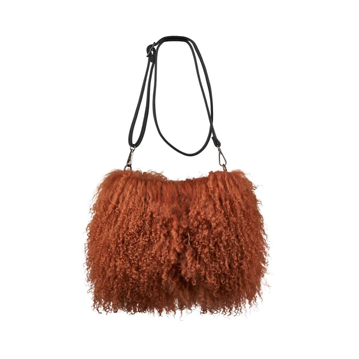 Jasmin Muff Bag Leather Brown