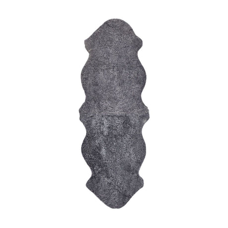 New Zealand Sheepskin | Short Curly Wool | Rug 180 cm Light Grey Snow Top