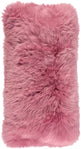 Long-Wool Sheepskin Cushion | 28x56 cm Malaga