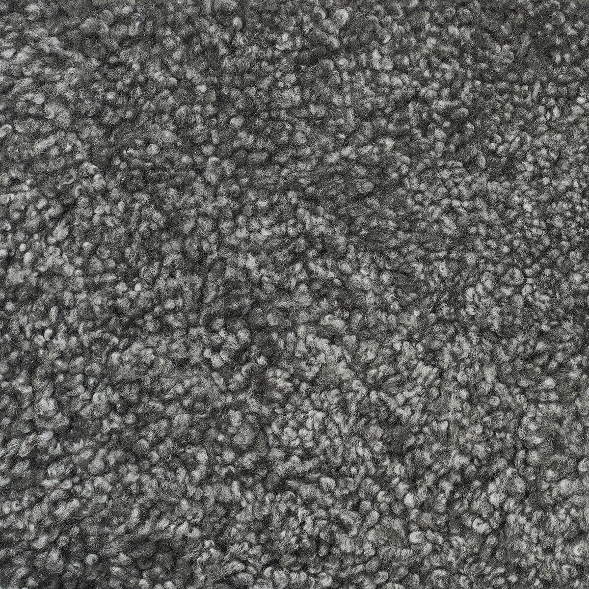 Simon Stool | Short Wool Graphite