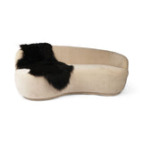 Icelandic Double Sheepskin | Natural Colors | Long Wool | 160 cm Blacky