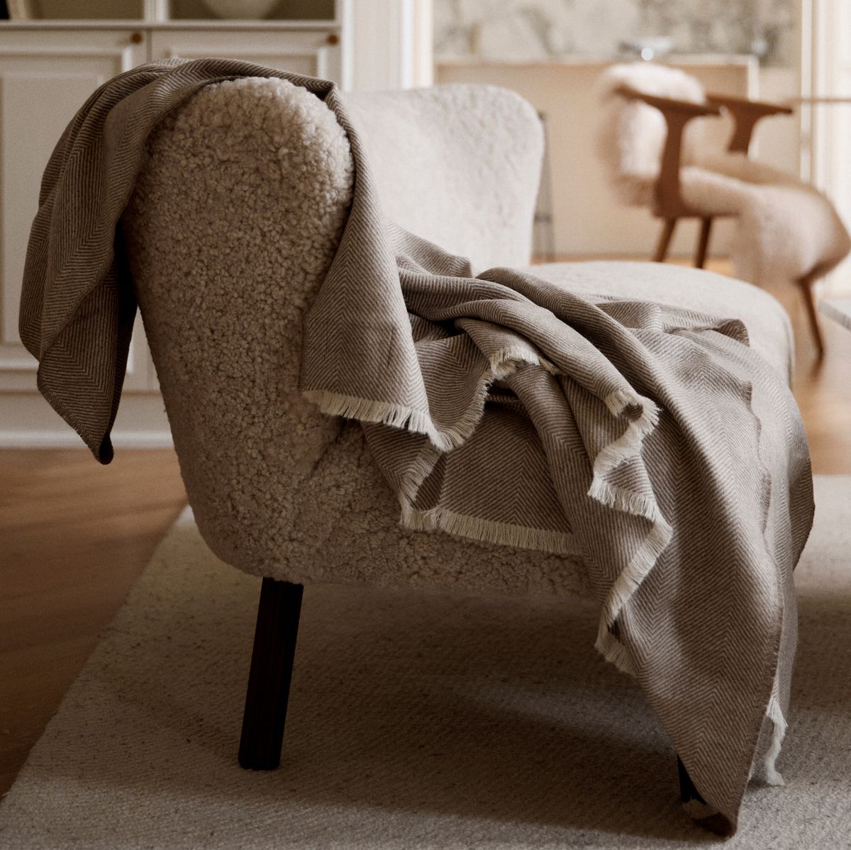 Sidsley Throw | 130x200 cm Dark Brown