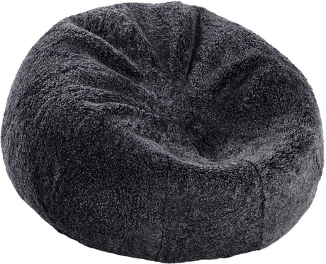 Large Round Sheepskin Bean Bag - Sheepskinhouse.co.uk