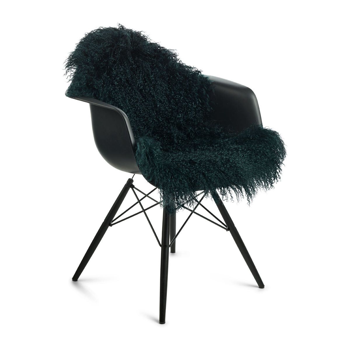 Curly Sheepskin | Mongolian | 85x50 cm Caspian