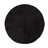 Short Wool Curly Sheepskin Design Rug | ø140 cm