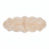 Fellvang Double Lambskin | Long Wool | New Zealand | 160x60 cm Champagne