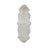  Double Sheepskin Rug | New Zealand | Short Wool curly | 170x60 cm Grey