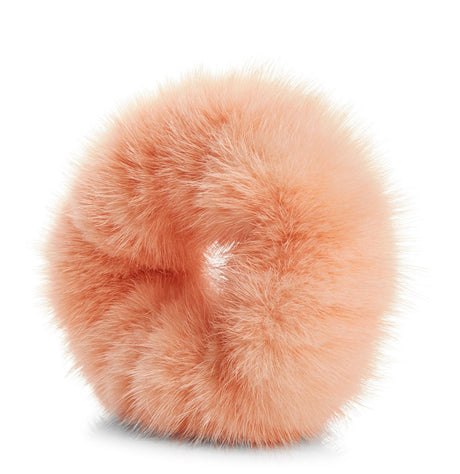 Mink Hair Band Peach Pink