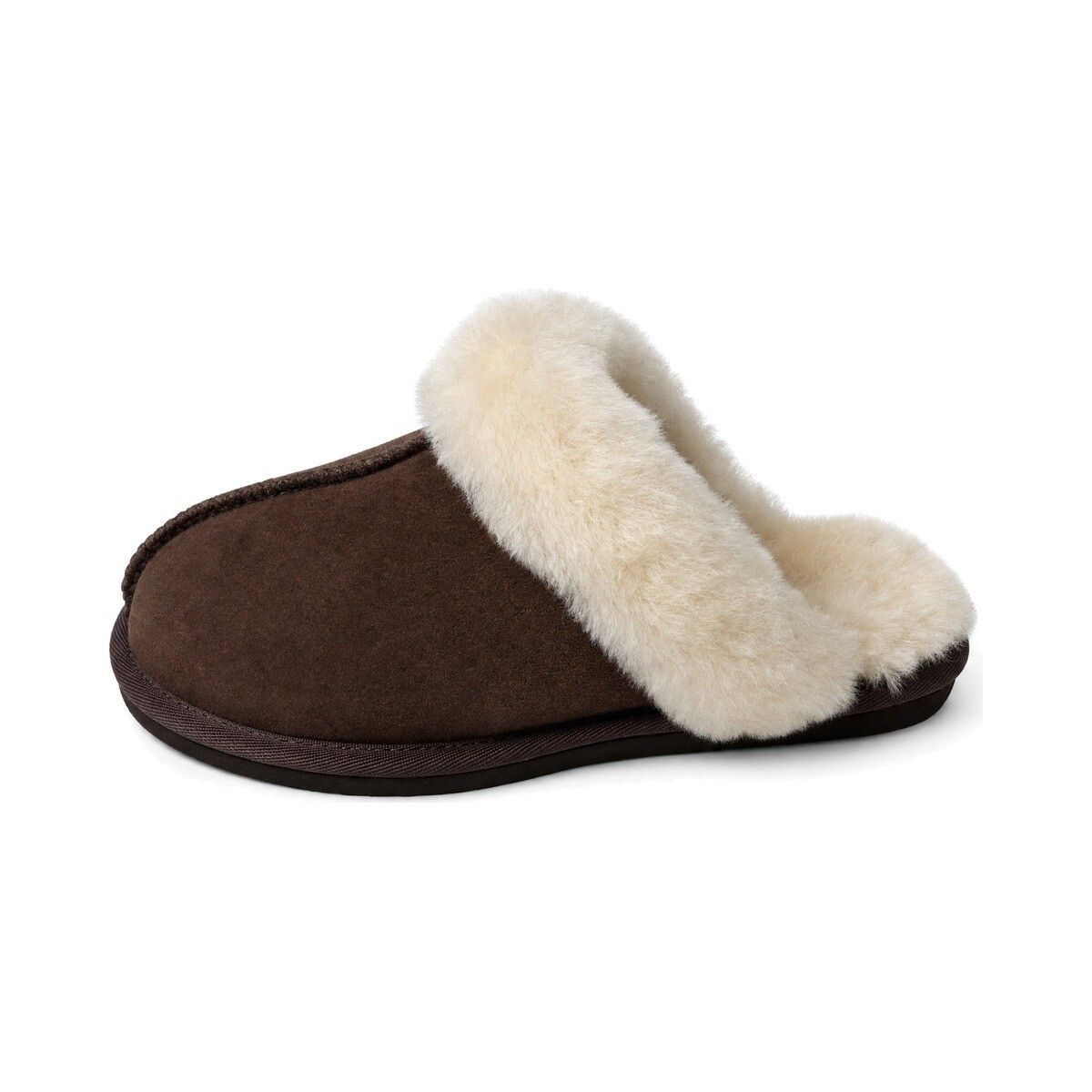 Nordic Sheepskin Slipper Chocolate