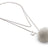 Necklace Pom Pom  Light Sapphire