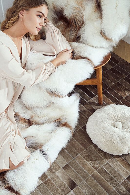 Cowhide Rug Monaco Natural Grey