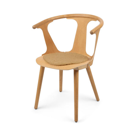 Short Wool Seat Cover | New Zealand | Ø34 cm Honey