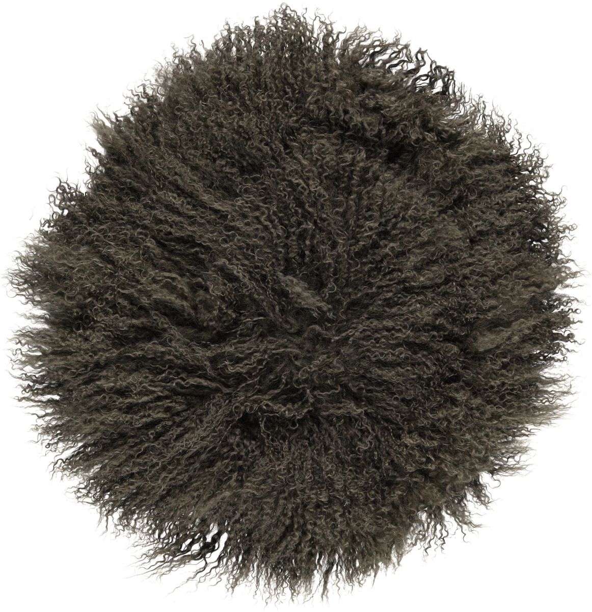 Curly Cake Cushion | Ø38 | Ø45 cm | Ø62 cm Hedge Green
