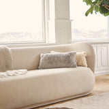 Moccasin Cushion | Doublesided | 28x56 cm Chestnut