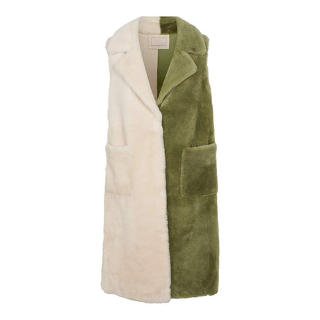 Raelynn Vest Sage Green/Pearl