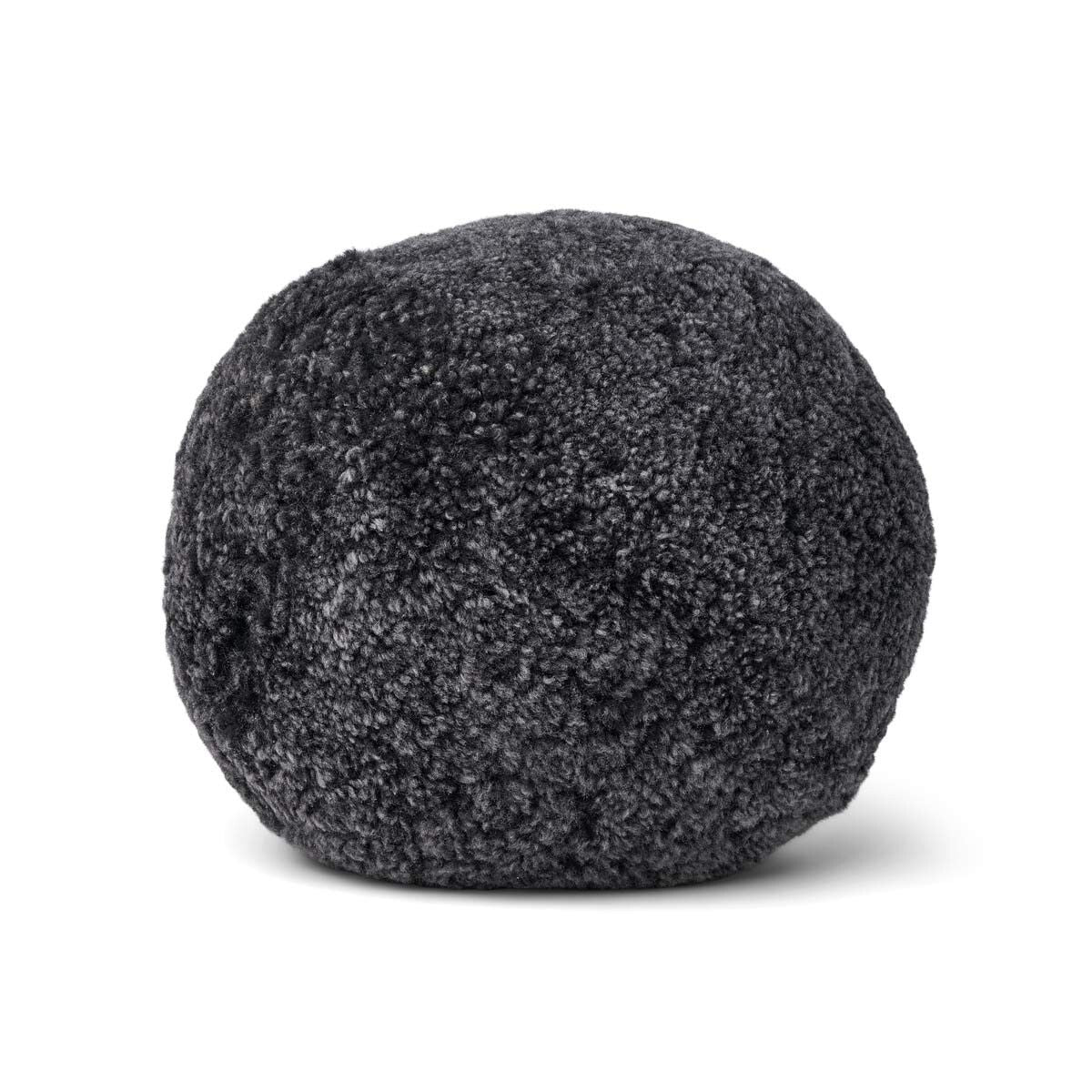 Angelite Cushion | Ø25 cm | Ø30 cm | Ø35 cm | Short Wool Anthracite