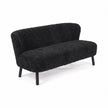Emanuel 2 seater Sofa Black