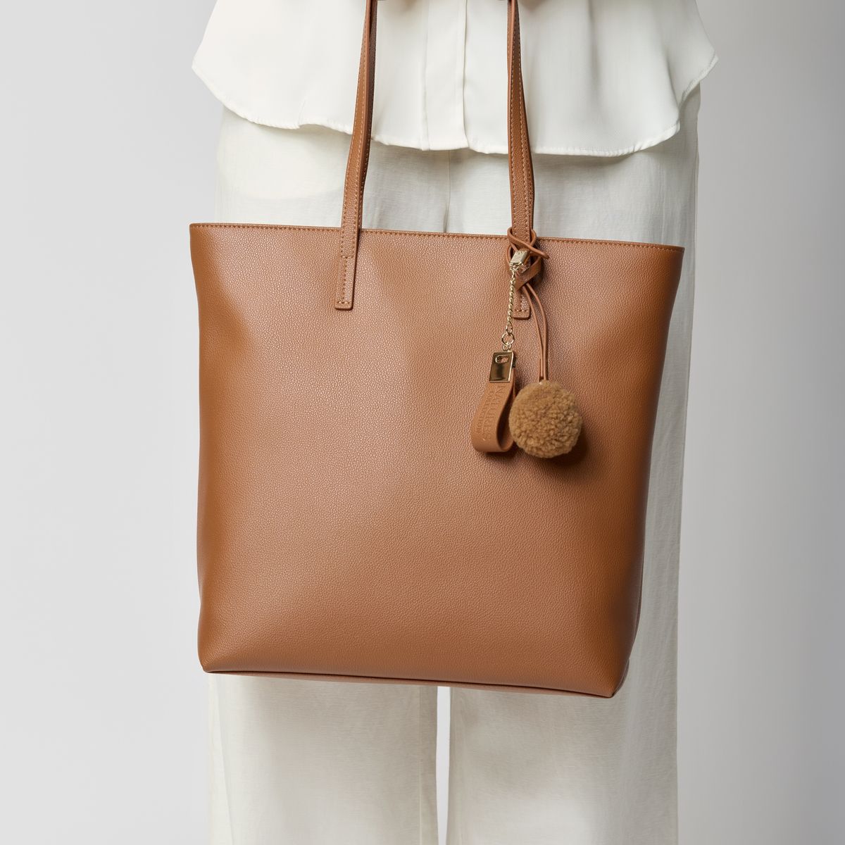 Juliana Shopper Bag  Beige