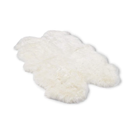 Merino Sheepskin Rug | New Zealand | Long Wool | 170x110 cm Ivory