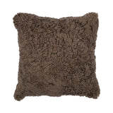 Sheepskin Cushion | Short Wool | New Zealand | 40x40 cm Mushroom