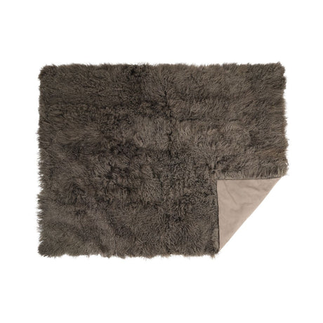 Throw of Curly Sheepskin | 140x180 cm Taupe