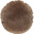 Nordic Velvet Single sided Cushion | Ø45 cm | Ø62 cm Light Mocca