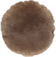 Nordic Velvet Single sided Cushion | Ø45 cm | Ø62 cm Light Mocca